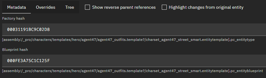 Entering new paths hashes them automatically in GlacierKit