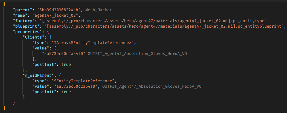 The MATT Clients and m_eidParent properties finished.
